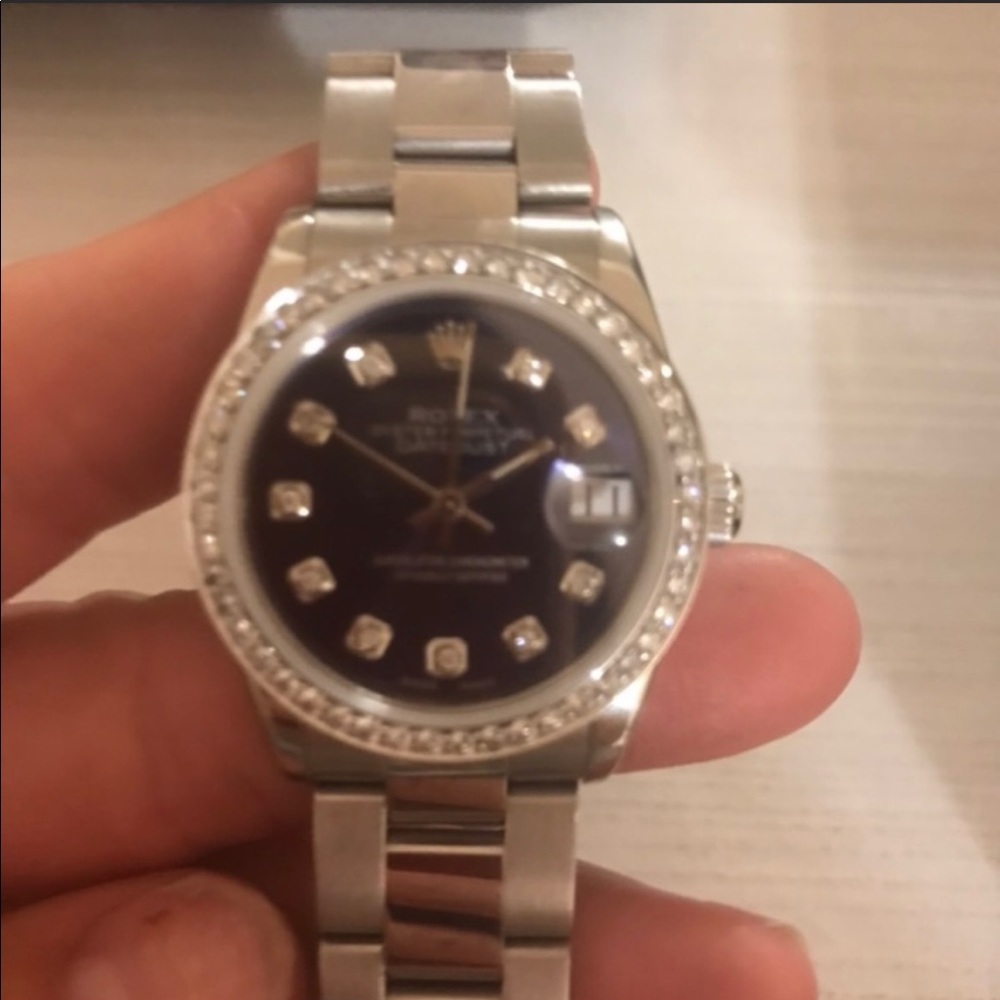 Rolex oyster diamond bezel - Picture 6 of 7